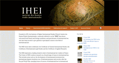 Desktop Screenshot of ihei.fr
